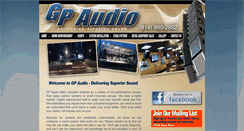 Desktop Screenshot of gpaudio.net